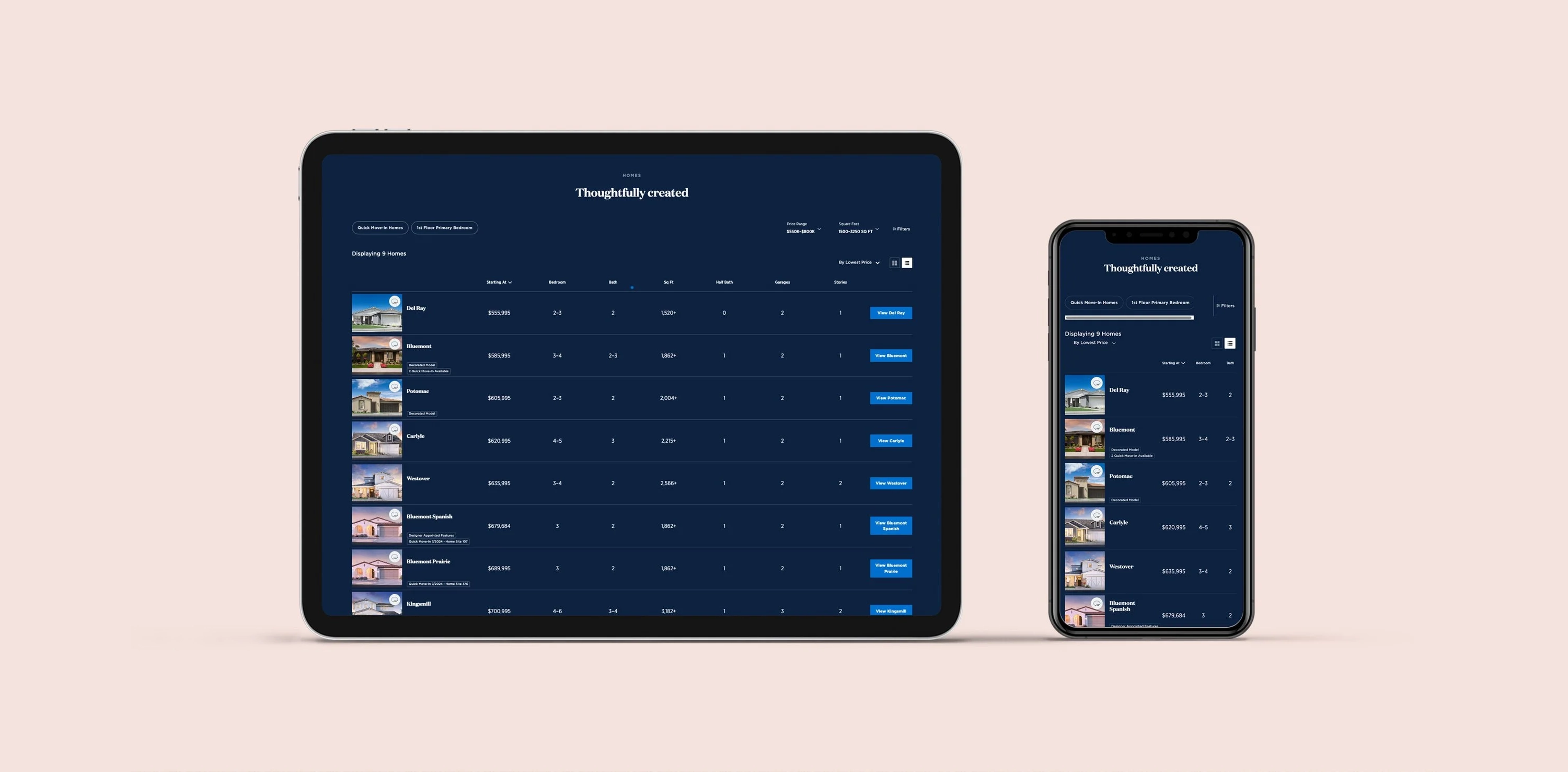 Decluttering List View