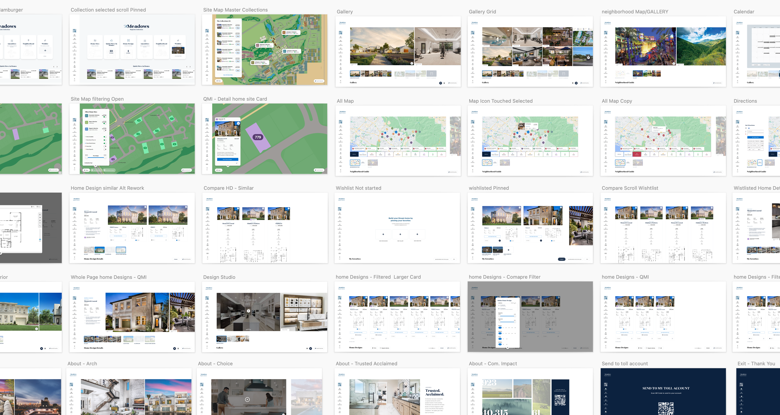 Final screens — ISP redesign
